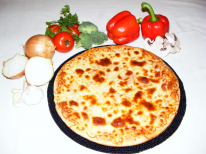 Prosciutto pizza
