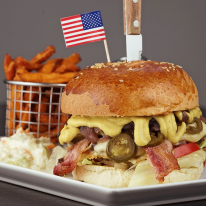 A báró kedvence burger