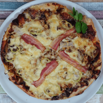 BBQ pizza