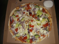 Gyros pizza