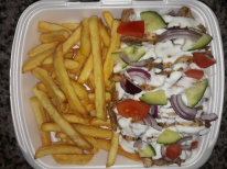 Gyros tál