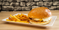 Triplasajtos burger