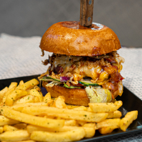 Bonita hamburger menü