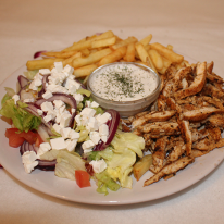 Extra gyros tál