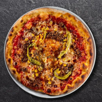 P 10 Bolognese pizza