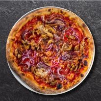 P 45 Kebabos pizza