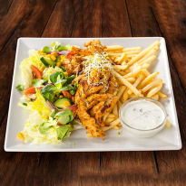 Gyros tzatzikivel