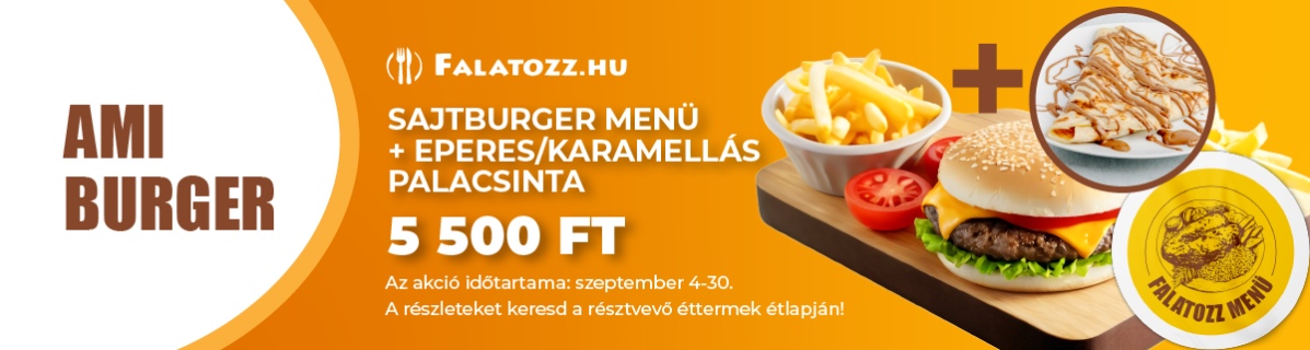 Falatozz menü(Ami Burger)