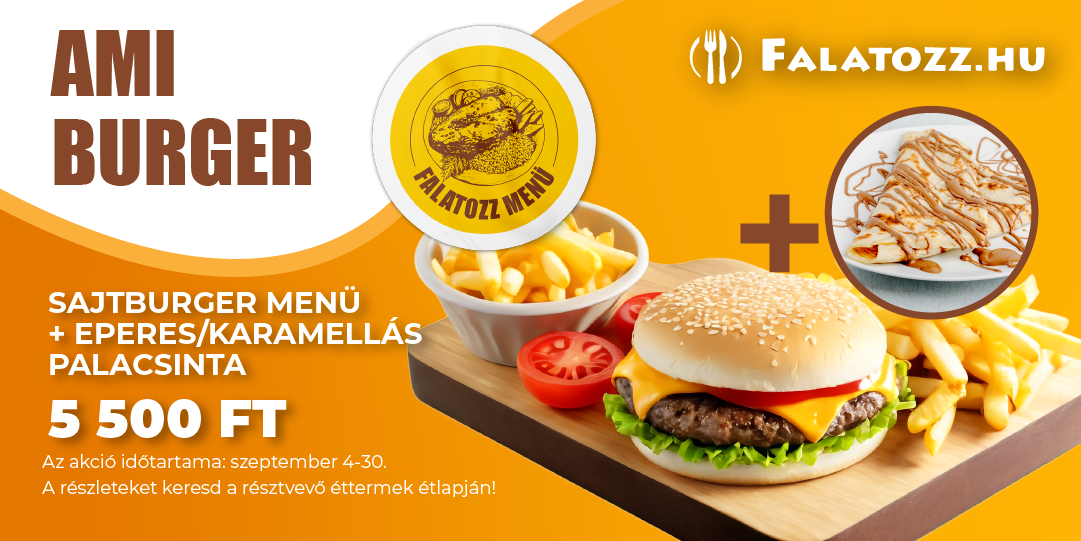 Falatozz menü(Ami Burger)