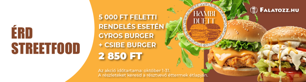 Októberi hambi duett(ÉrdStreetFood)