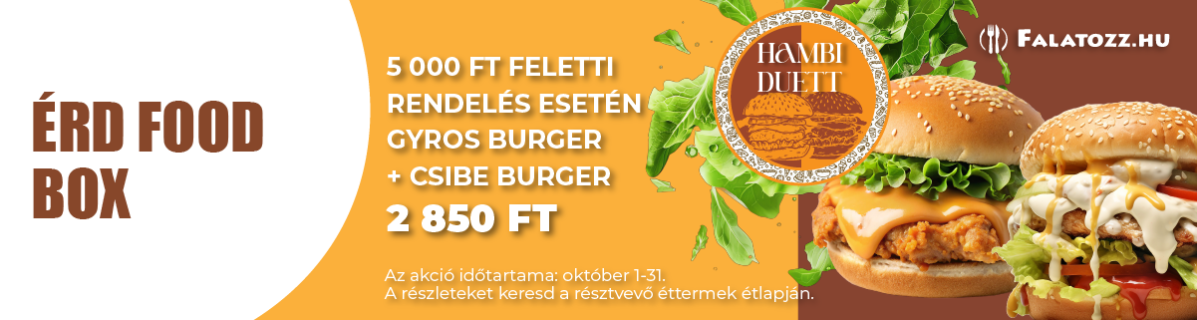 Októberi hambi duett(Érd Food Box)