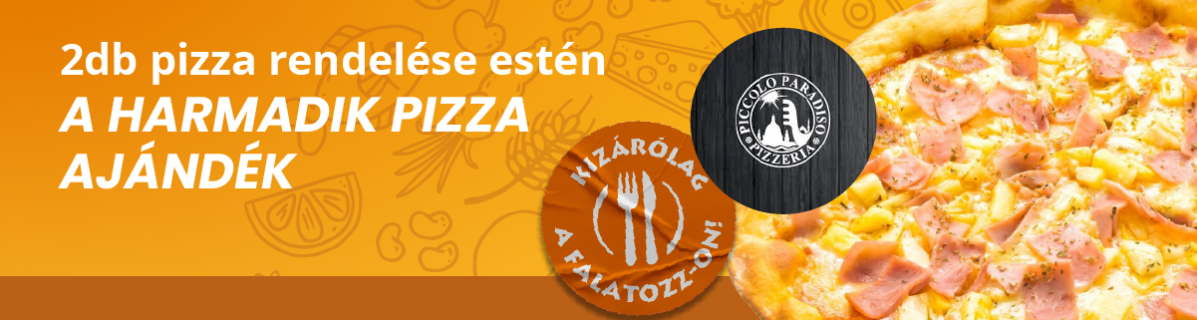 Csak falatozz akció( Piccolo Pizzéria )