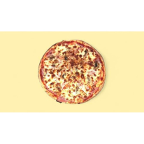 Sonkás-gombás pizza