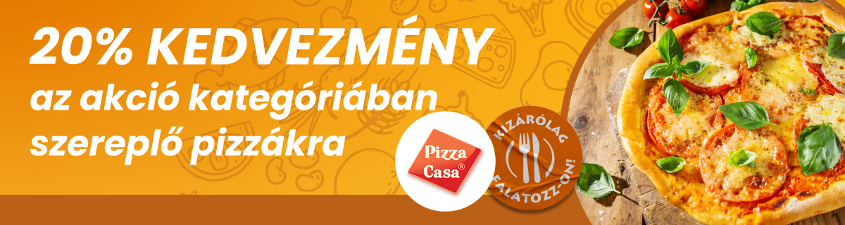 Csak falatozz akció(Pizza Casa)