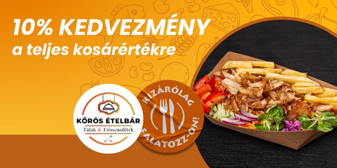 Csak falatozz akció (Kőrös Ételbár Győr)
