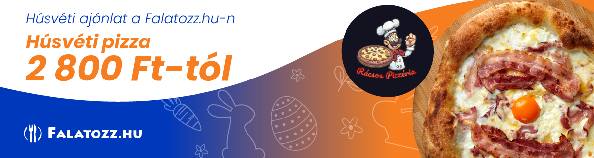 Húsvéti akció (Rácsos Pizzéria)