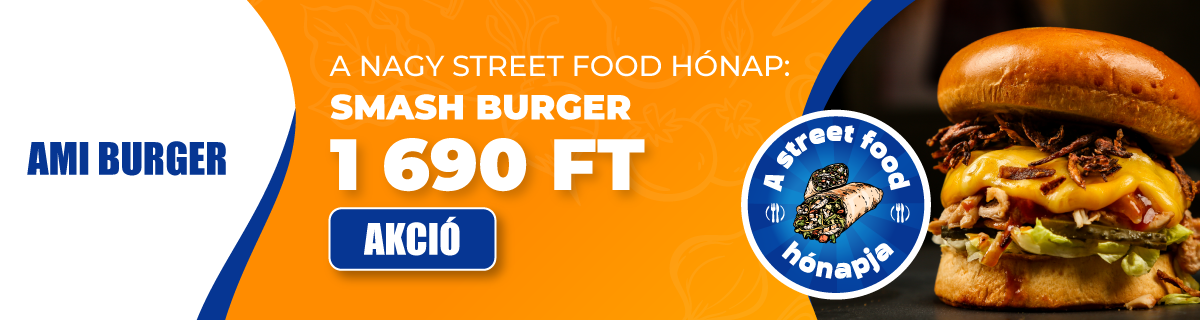 StreetFood május(Ami Burger)