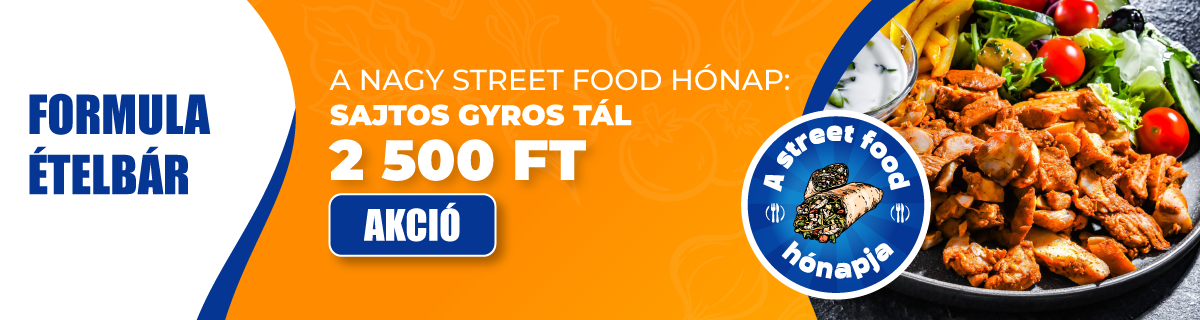 StreetFood május(Formula Ételbár)