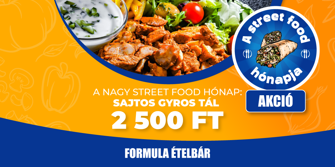 StreetFood május(Formula Ételbár)