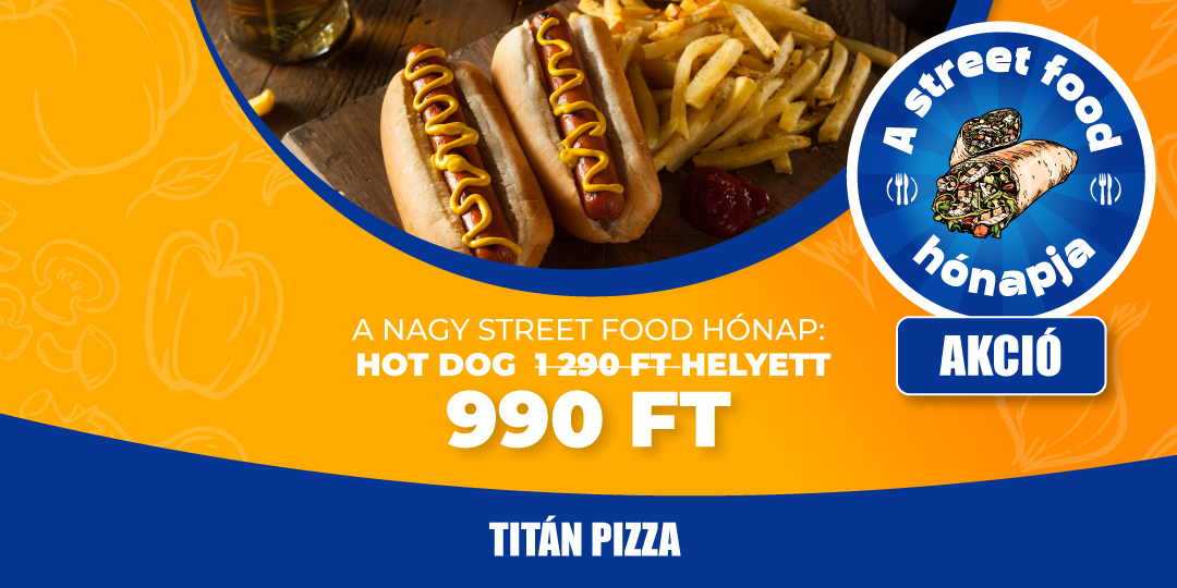StreetFood május(Titán Pizza)