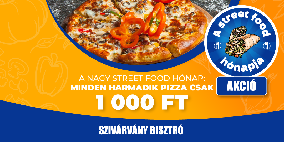 StreetFood május(Szivárvány Bisztró)