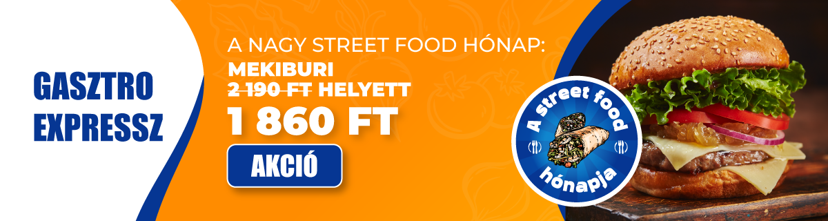 StreetFood május(Gasztro Expressz )