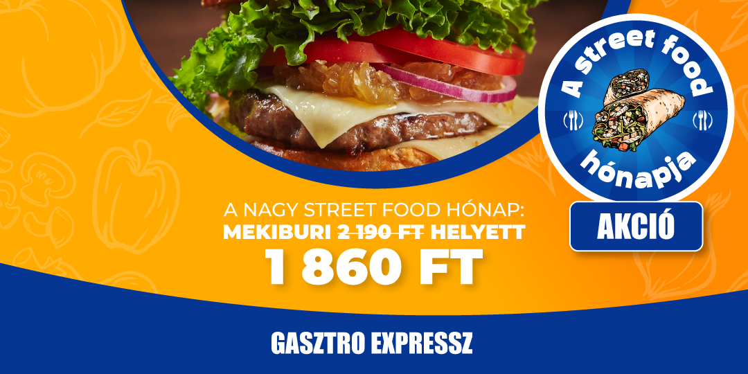 StreetFood május(Gasztro Expressz )