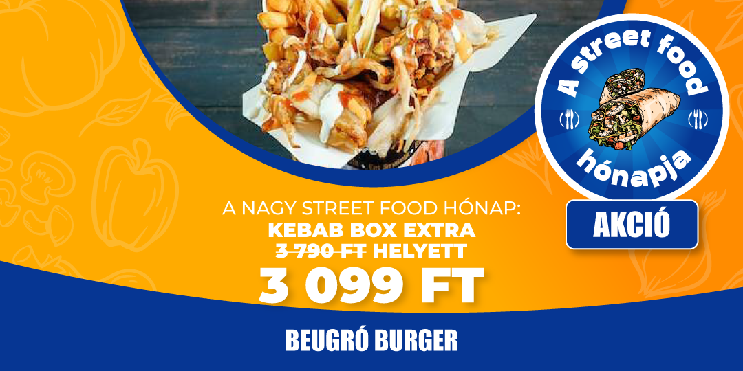 StreetFood május( Beugró Burger)