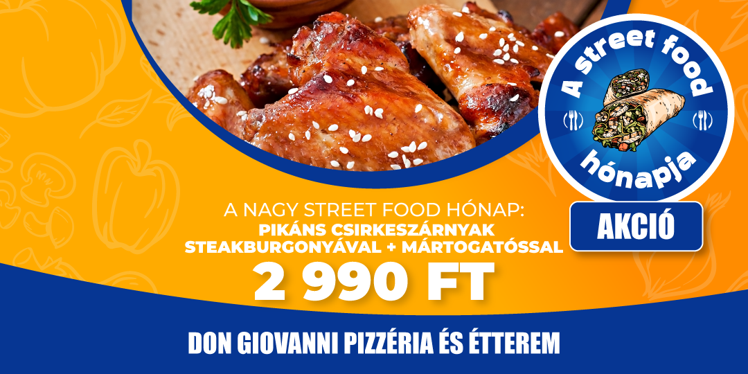 StreetFood május(Don Giovanni)