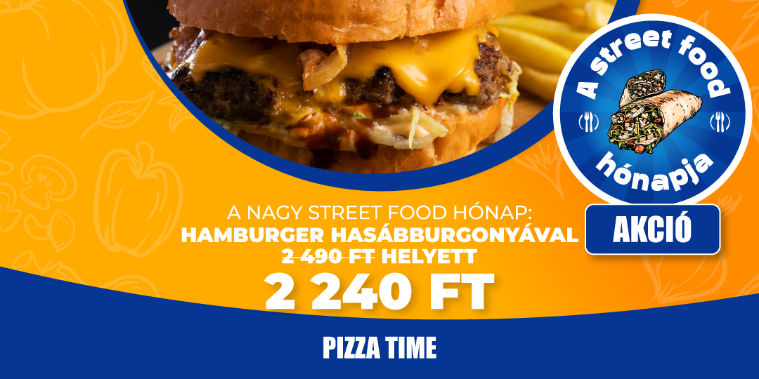 StreetFood május(Pizza Time)