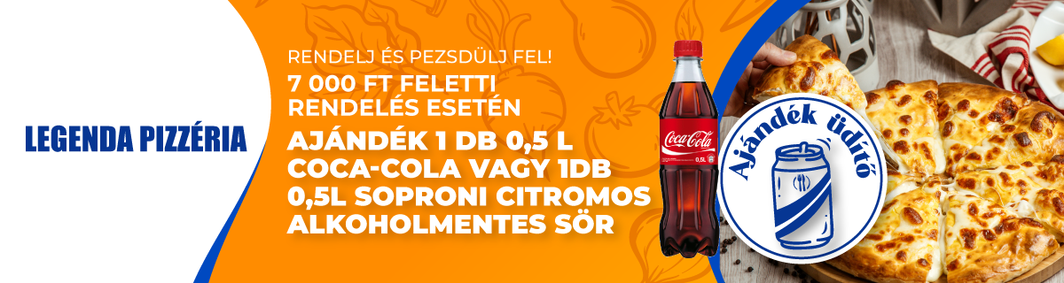 Üdítő július(Legenda Pizzéria)