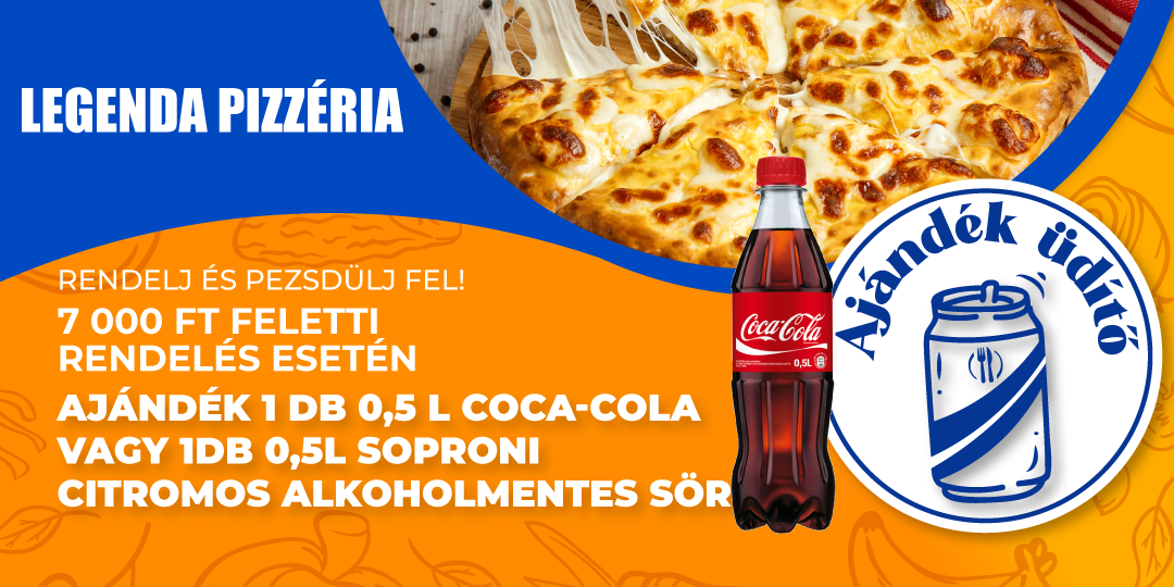 Üdítő július(Legenda Pizzéria)