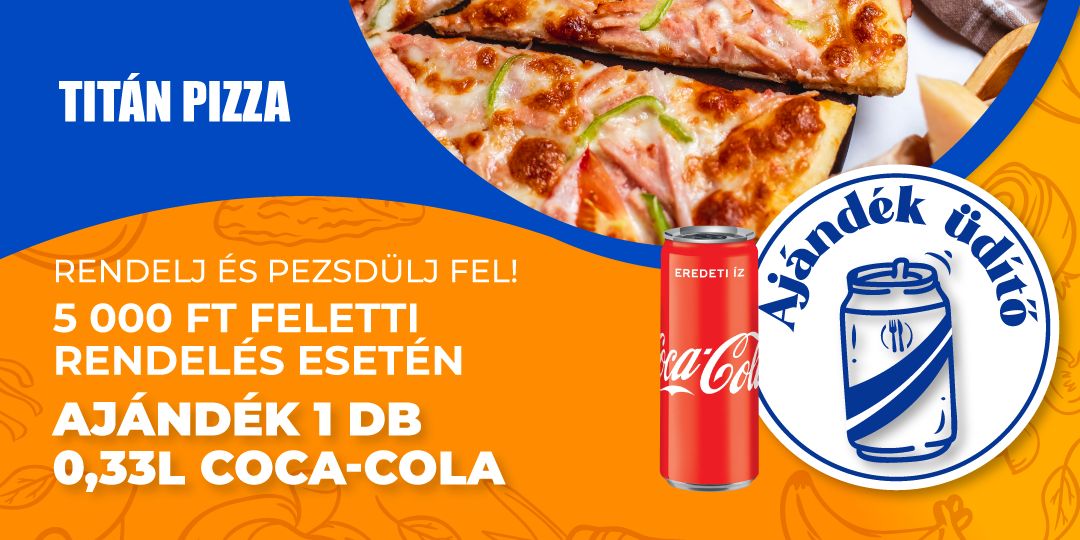 Üdítő július(Titán Pizza)