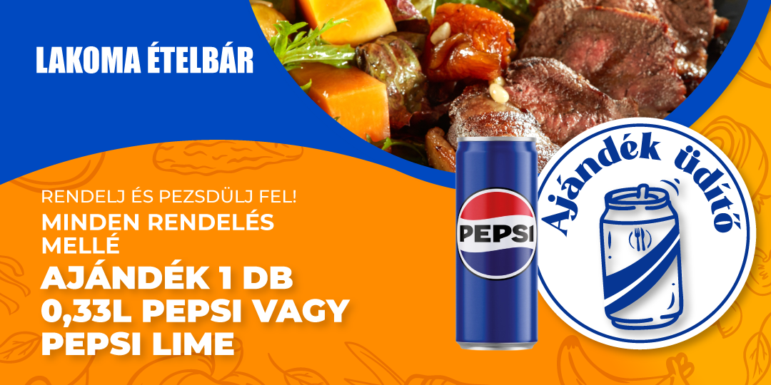 Üdítő július(LaKoma Ételbár)