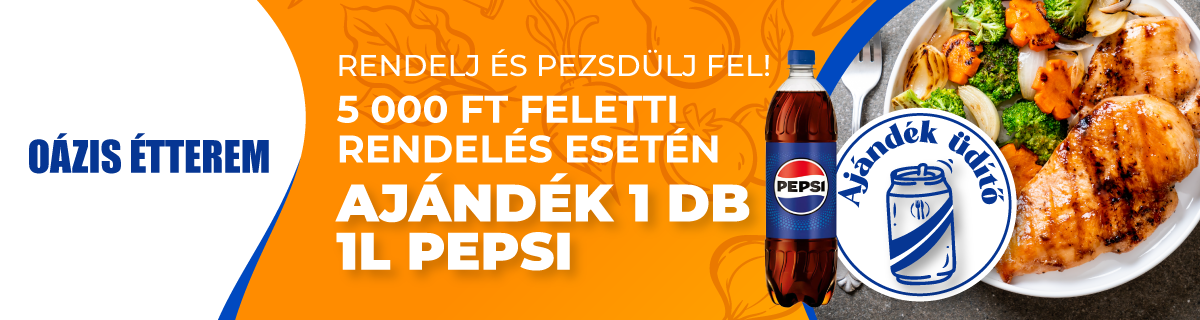 Üdítő július(Oázis Étterem)