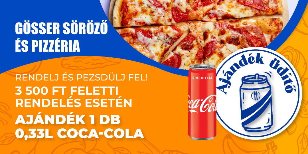 Üdítő július(Gösser Söröző és Pizzéria)