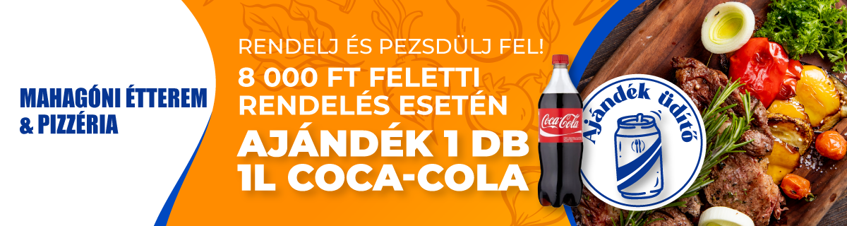Üdítő július(Mahagóni Étterem & Pizzéria)