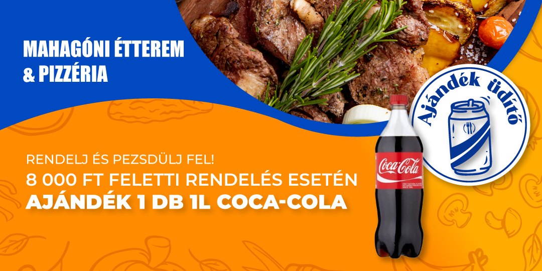 Üdítő július(Mahagóni Étterem & Pizzéria)