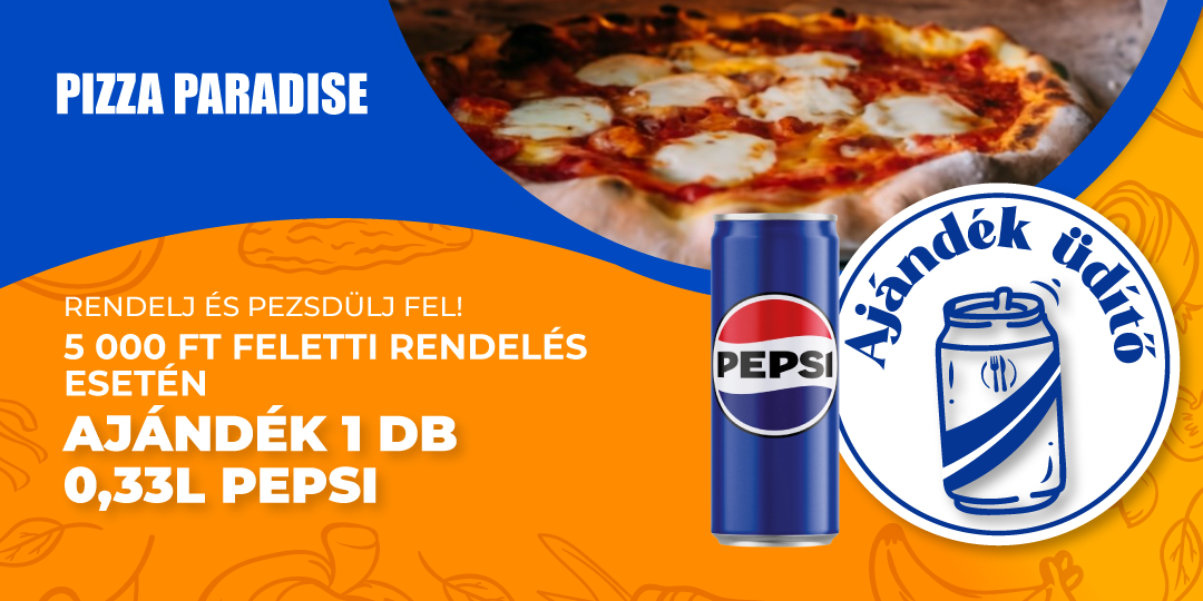 Üdítő július(Pizza Paradise )