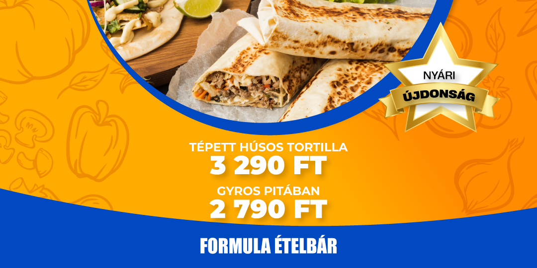 Nyári kajapremierek (Formula Ételbár)