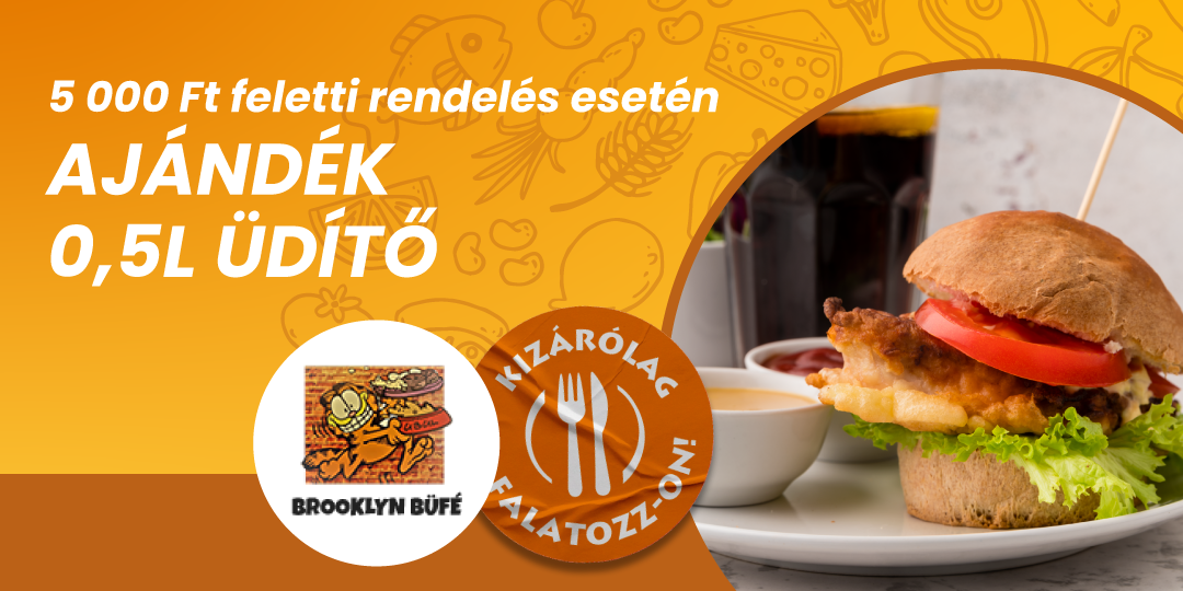 Csak falatozz akció(Brooklyn Büfé)