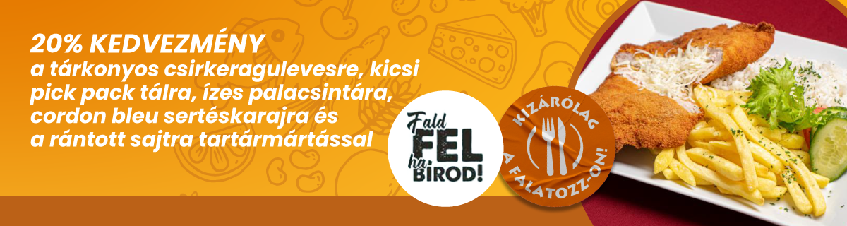 Csak falatozz akció(Fald fel ha bírod Kőbánya)