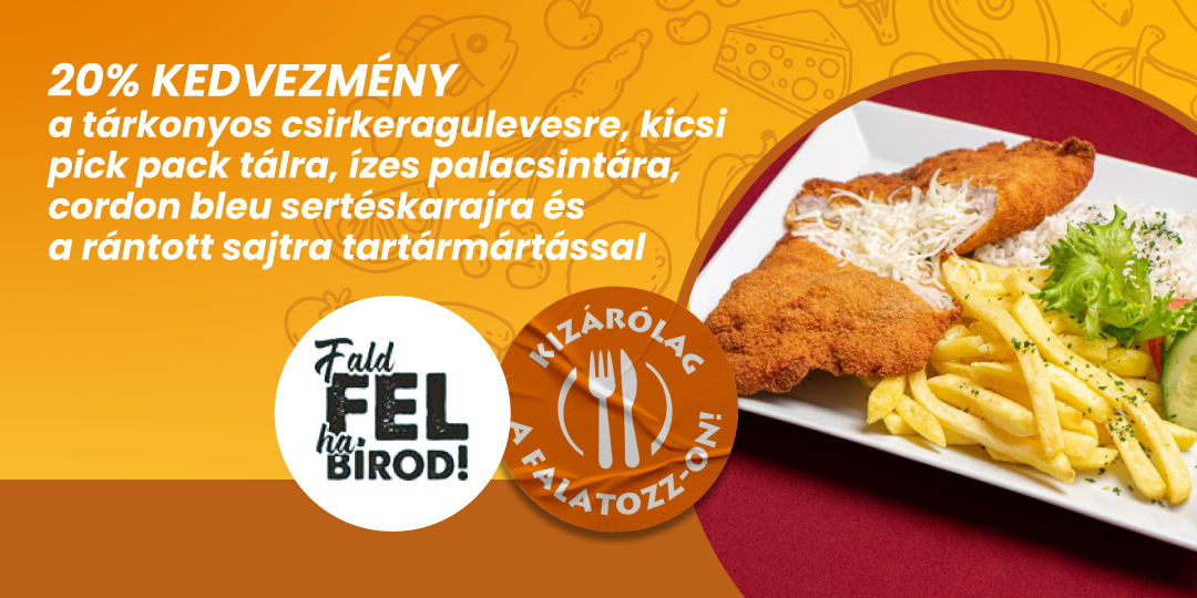 Csak falatozz akció(Fald fel ha bírod Kőbánya)