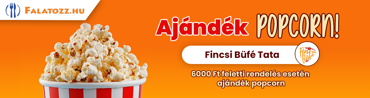 Ajándék popcorn - (Fincsi-Tata) 6000felett