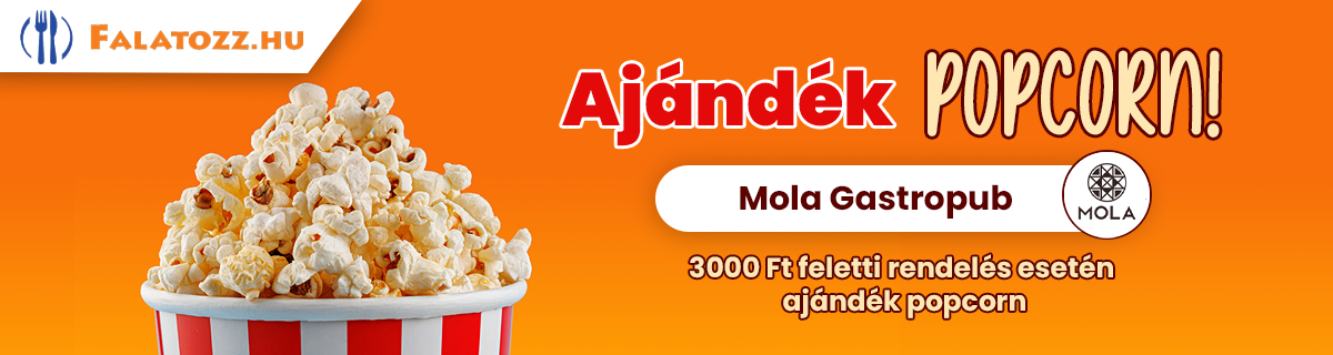 Ajándék popcorn (Mola - Baja) 3000felett