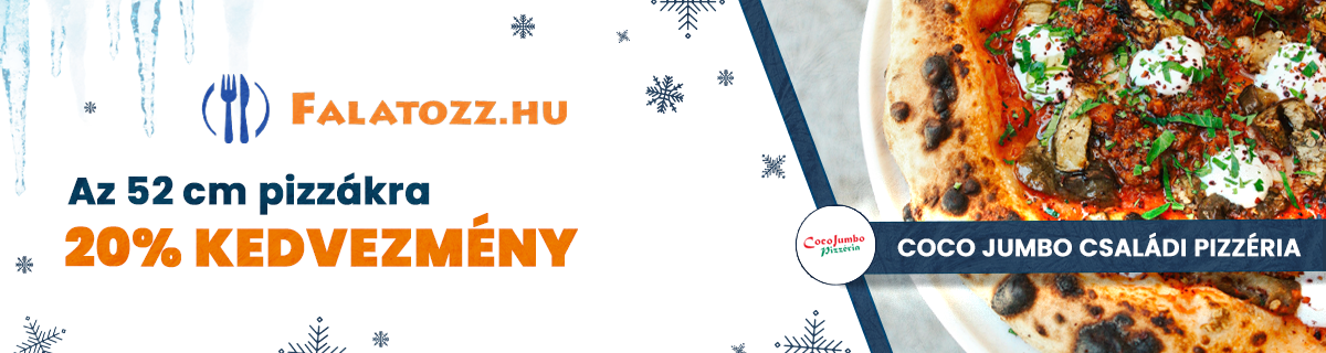 CSF_COCO JUMBO_52CM PIZZA 20% KEDVEZMENY