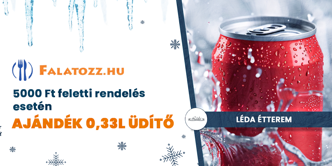 CSF_LÉDA ÉTTEREM_AJÁNDÉK ÜDÍTŐ