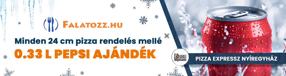 CSF_PIZZA EXPRESSZ NYÍREGY_24CM PEPSI