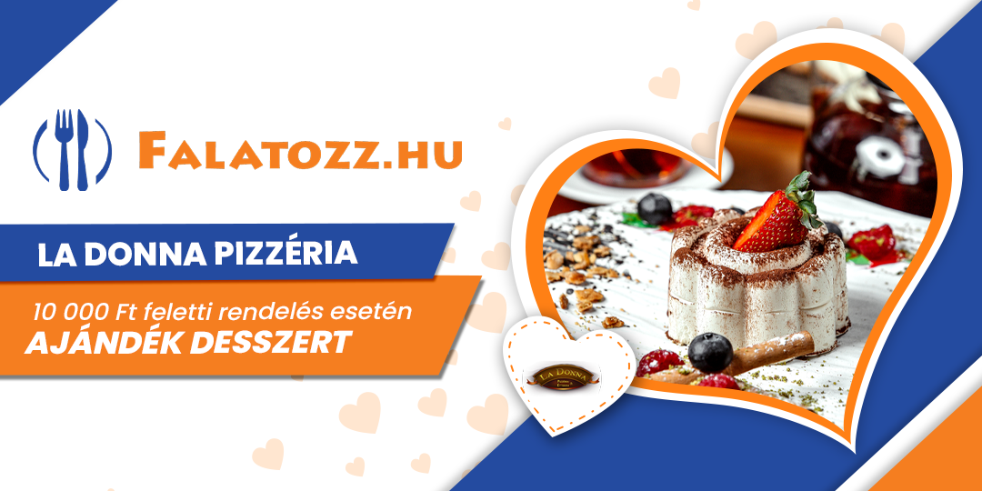 CSF_LA DONNA PIZZERIA_AJANDEK DESSZERT