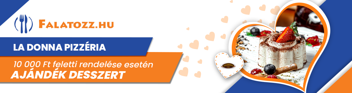 CSF_LA DONNA PIZZERIA_AJANDEK DESSZERT